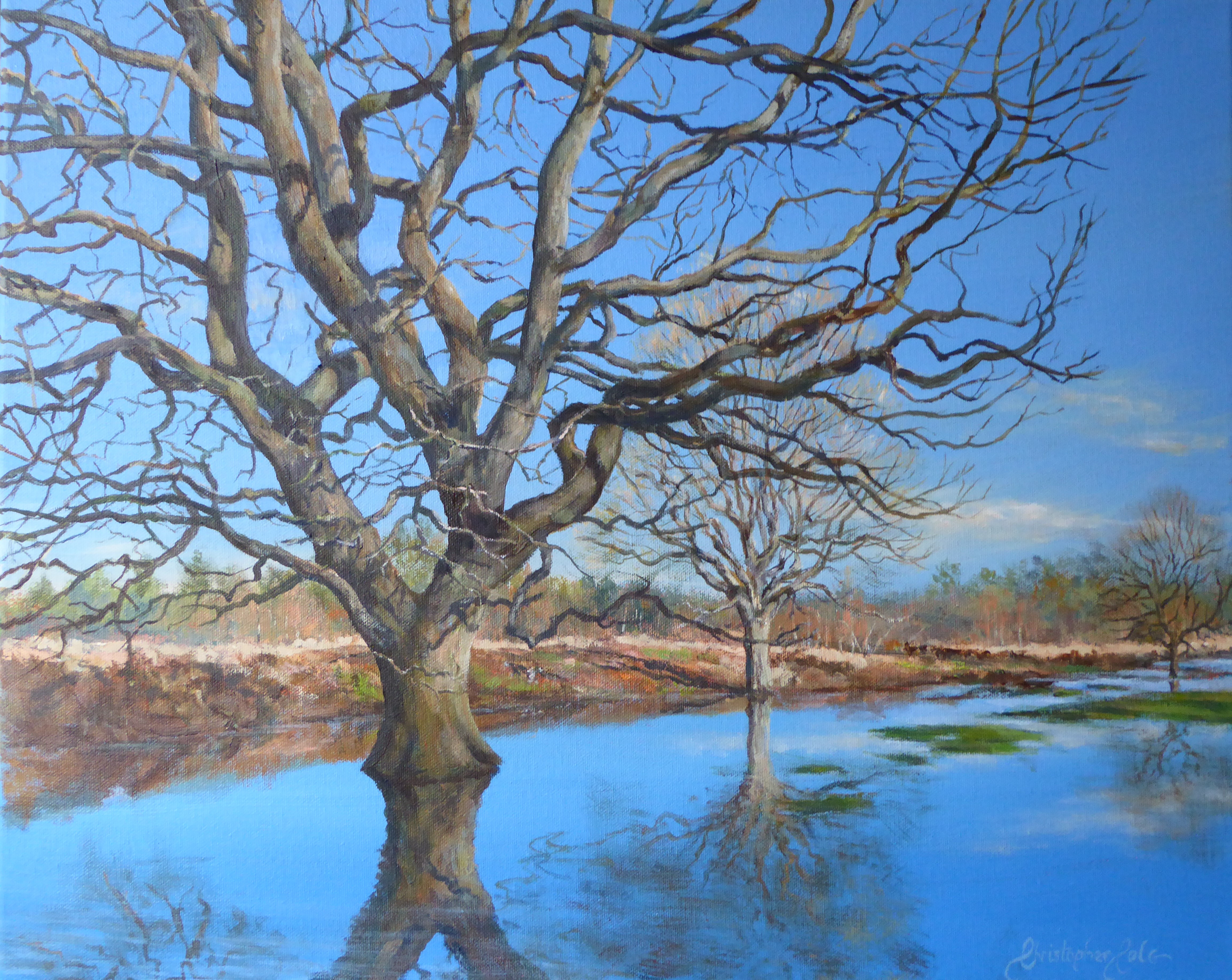 Painting Rivers and Valleys with Atmosphere in Exmoor